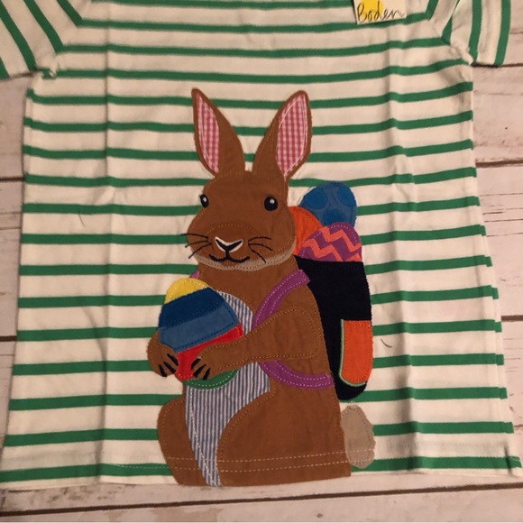 Mini Boden bunny Easter tee - Picture 2 of 4